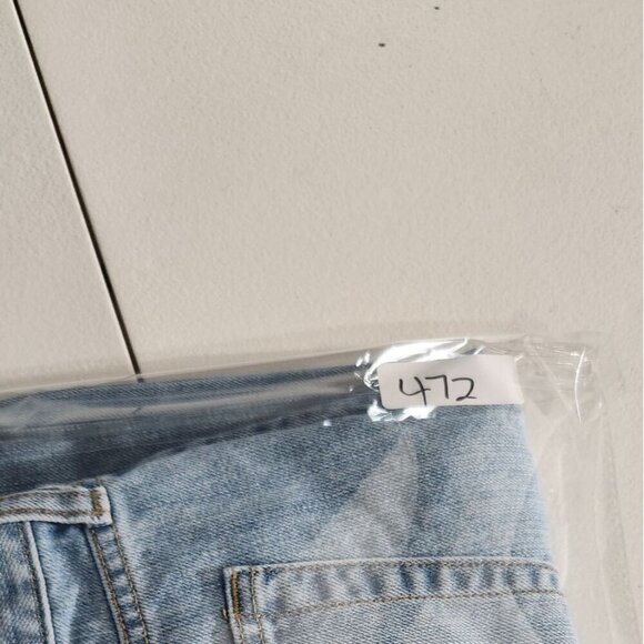 Old Navy Jeans Mens Loose Fit Light Wash Denim Size 40 Flaws - Picture 14 of 16